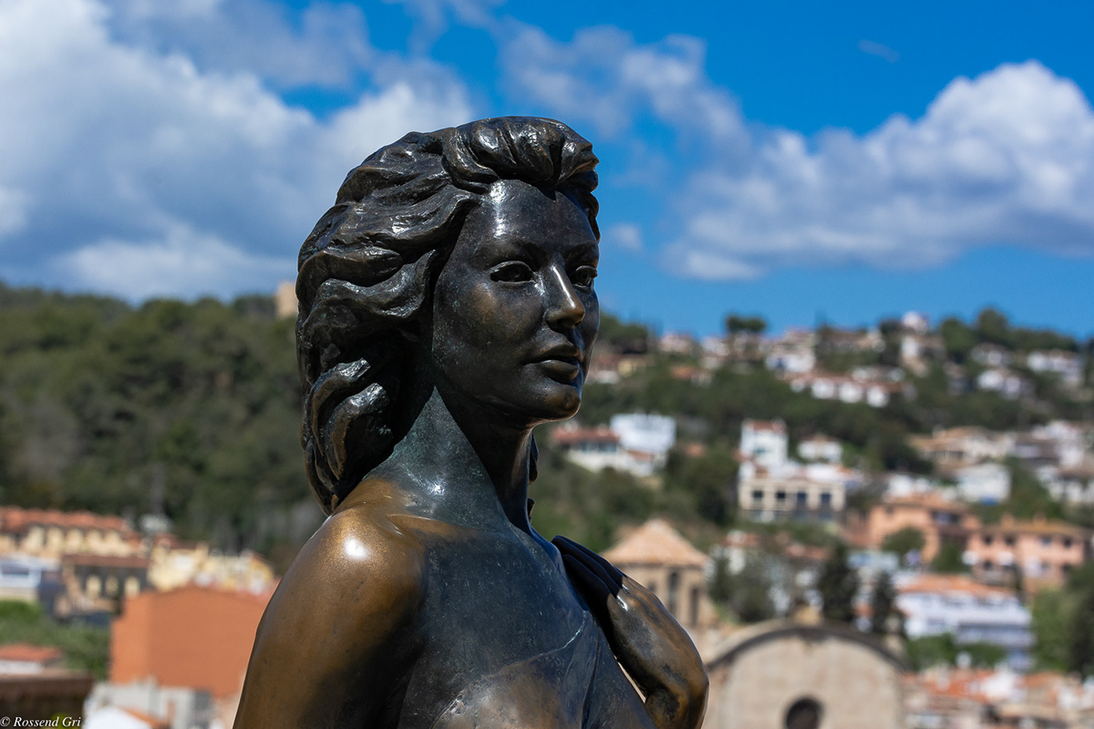 costa brava tossa de mar Ava Gardner statue girona catalonia
