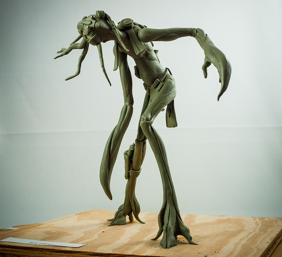 sculpture Model Building maquette creature fantasy surreal