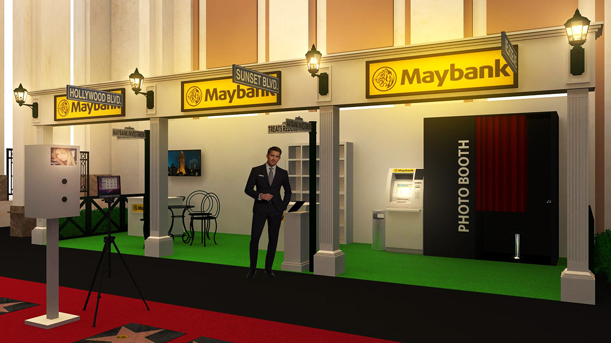 maybank maybankopen golf Tournament Hospitality marquee tent corporate