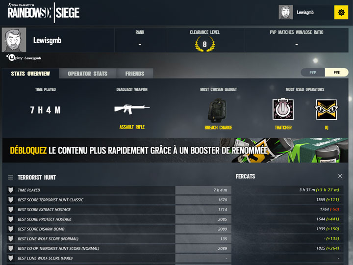 Rainbow Six Siege Game to web