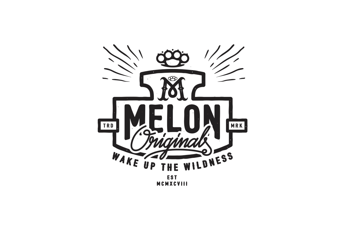 vector melon melonclothes apparel street wear wear t-shirts print lettering type Handlettering vintage tattoo