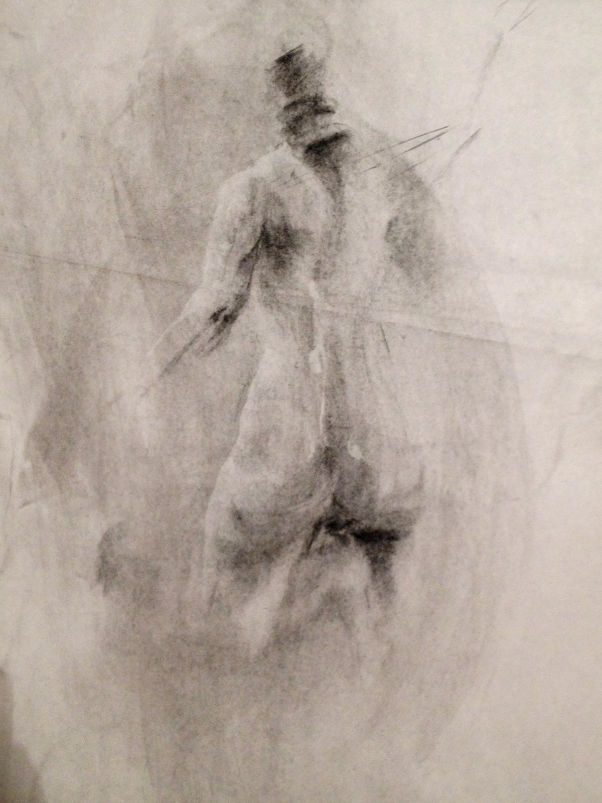 figure drawings risd Drawing Marathon gesso ink oil bar charcoal figures gesture drawings