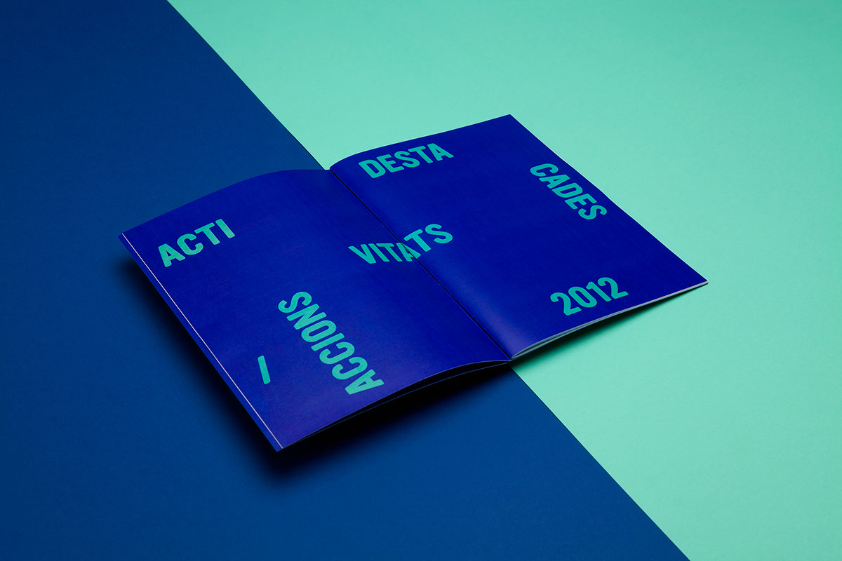 annual report colors bold editorial Layout