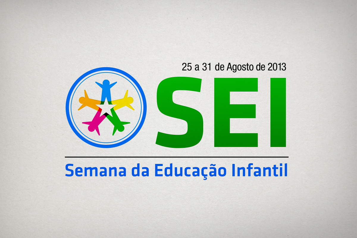 Education kids colorful star badge pro-bono Brazil green blue yellow logo educação