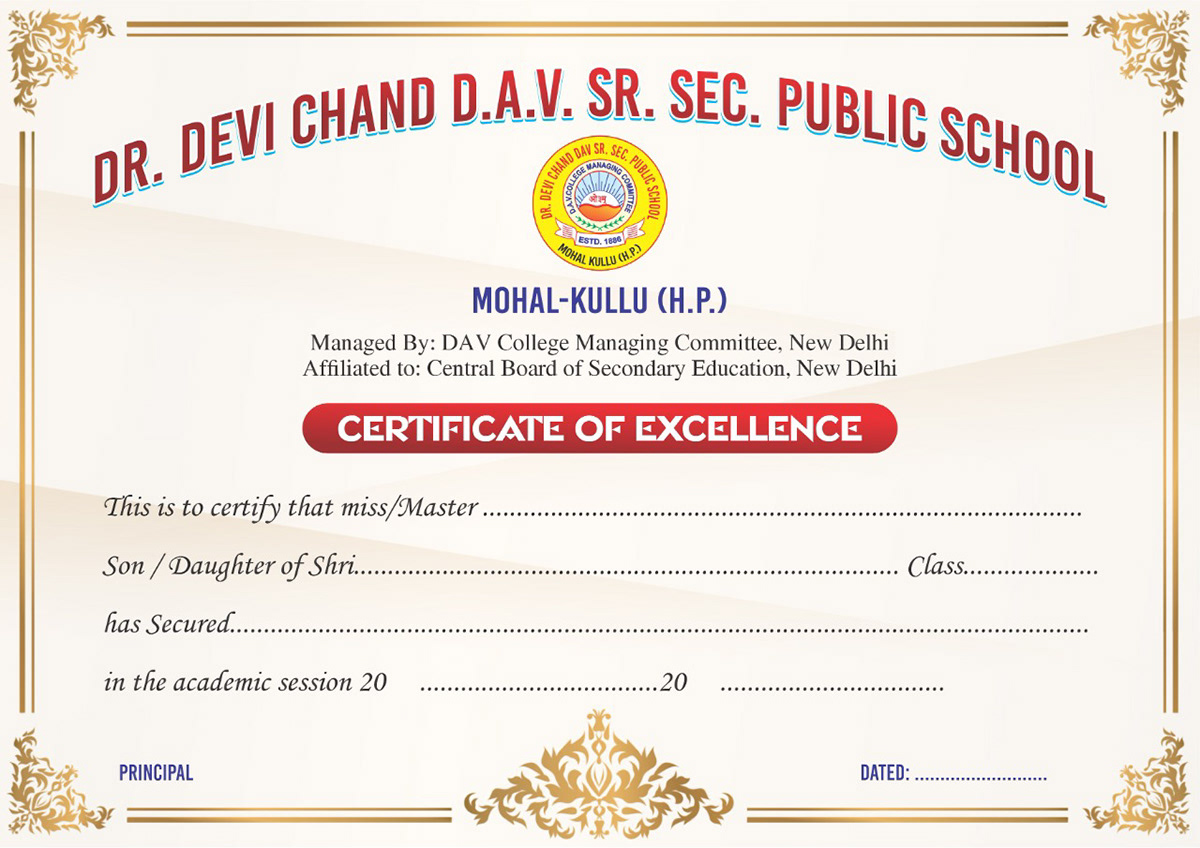 Certificate School