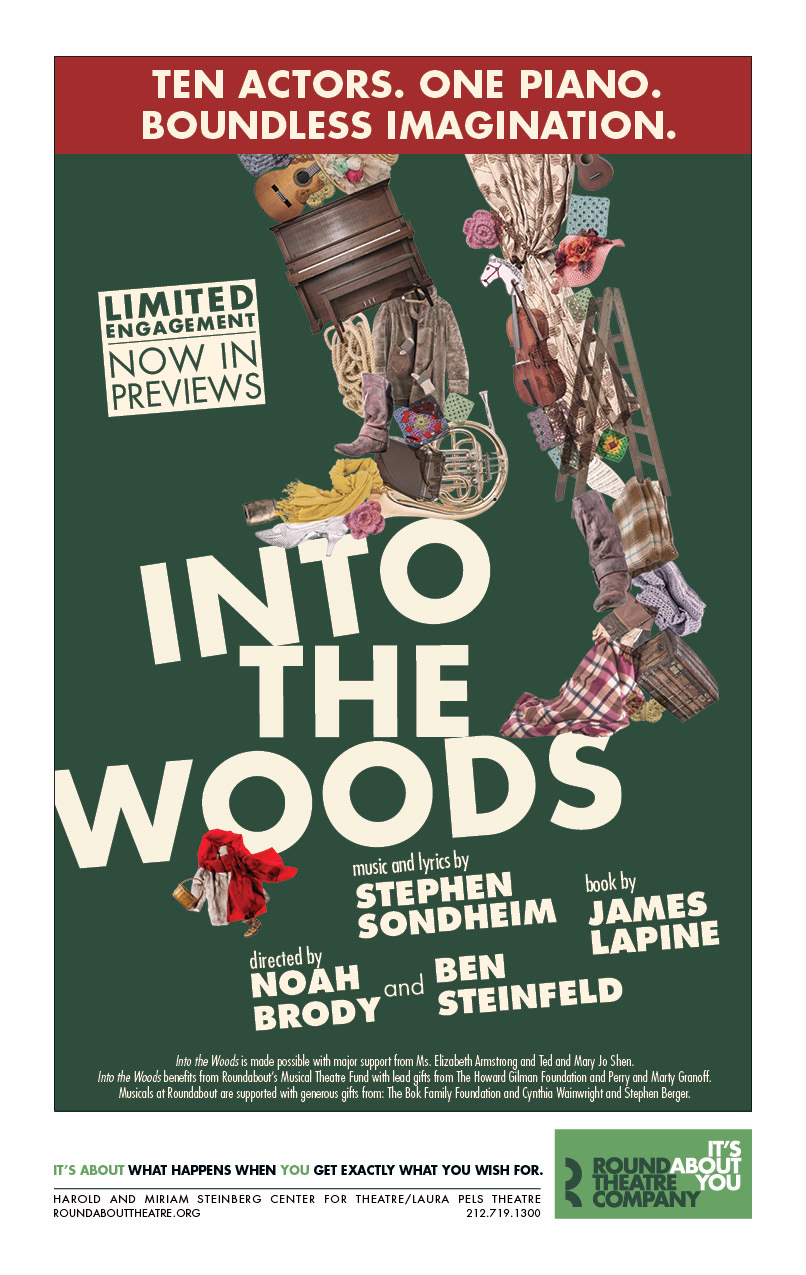 broadway Theatre Roundabout sondheim Into the Woods