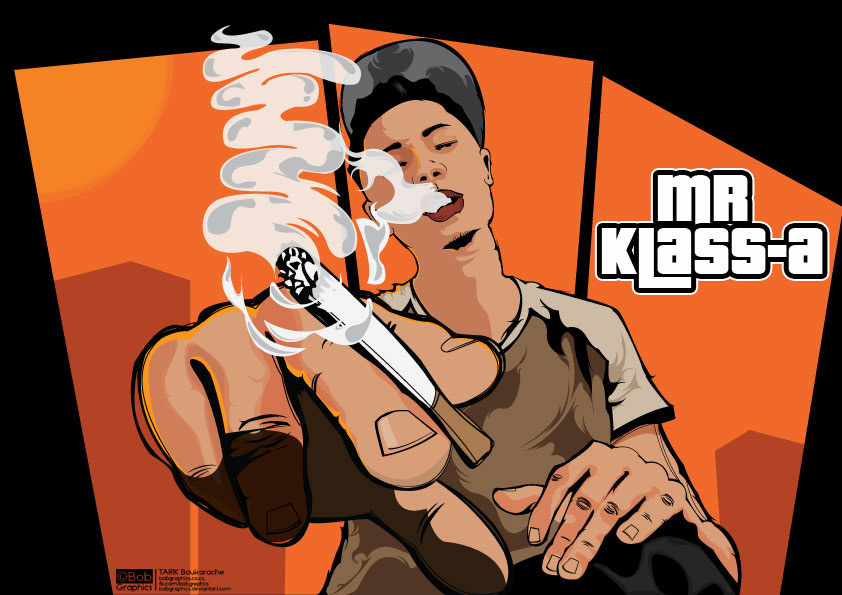 vector gta gangsta rap hiphop Illustrator