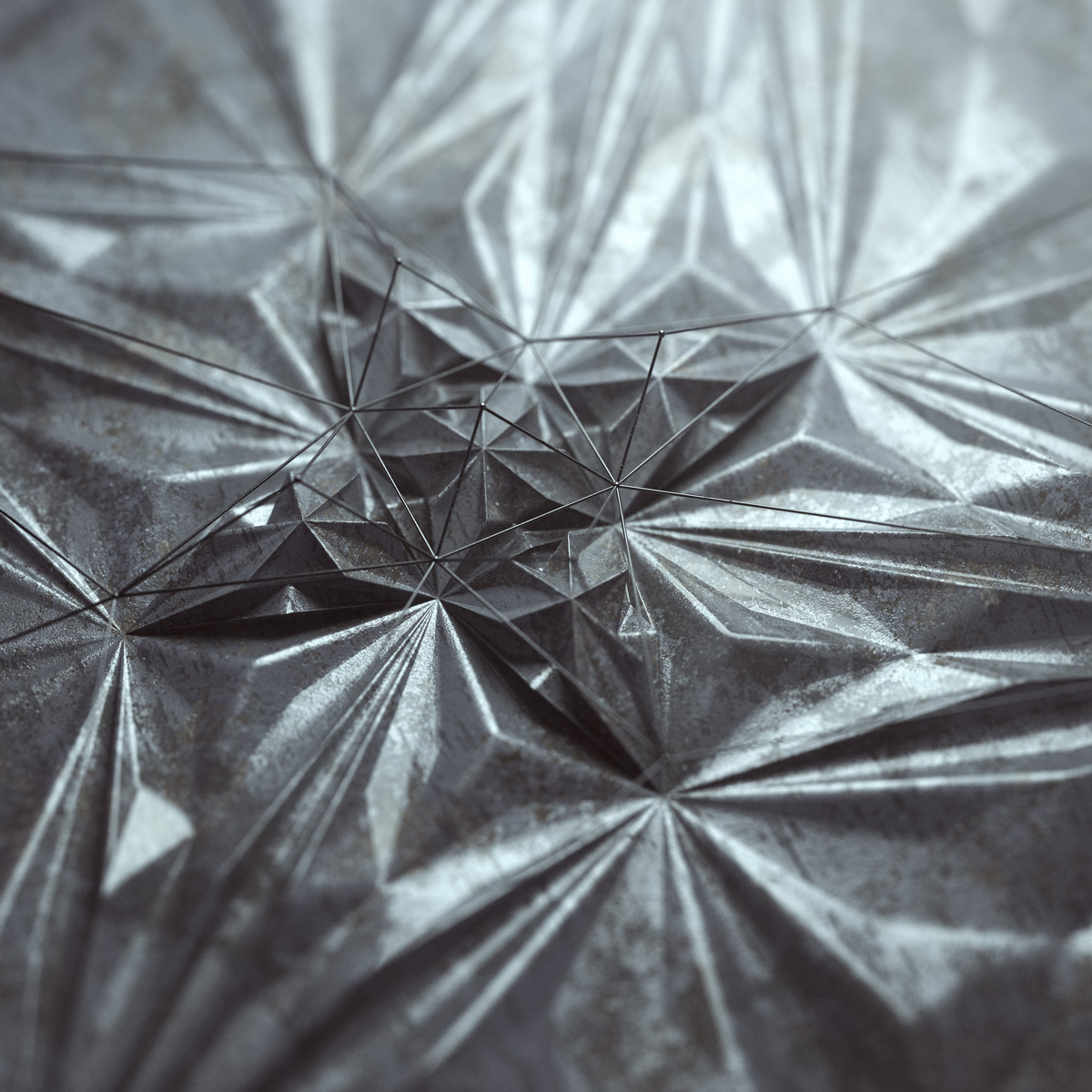 3D abstract Render concept everyday cinema 4d octane particles tech