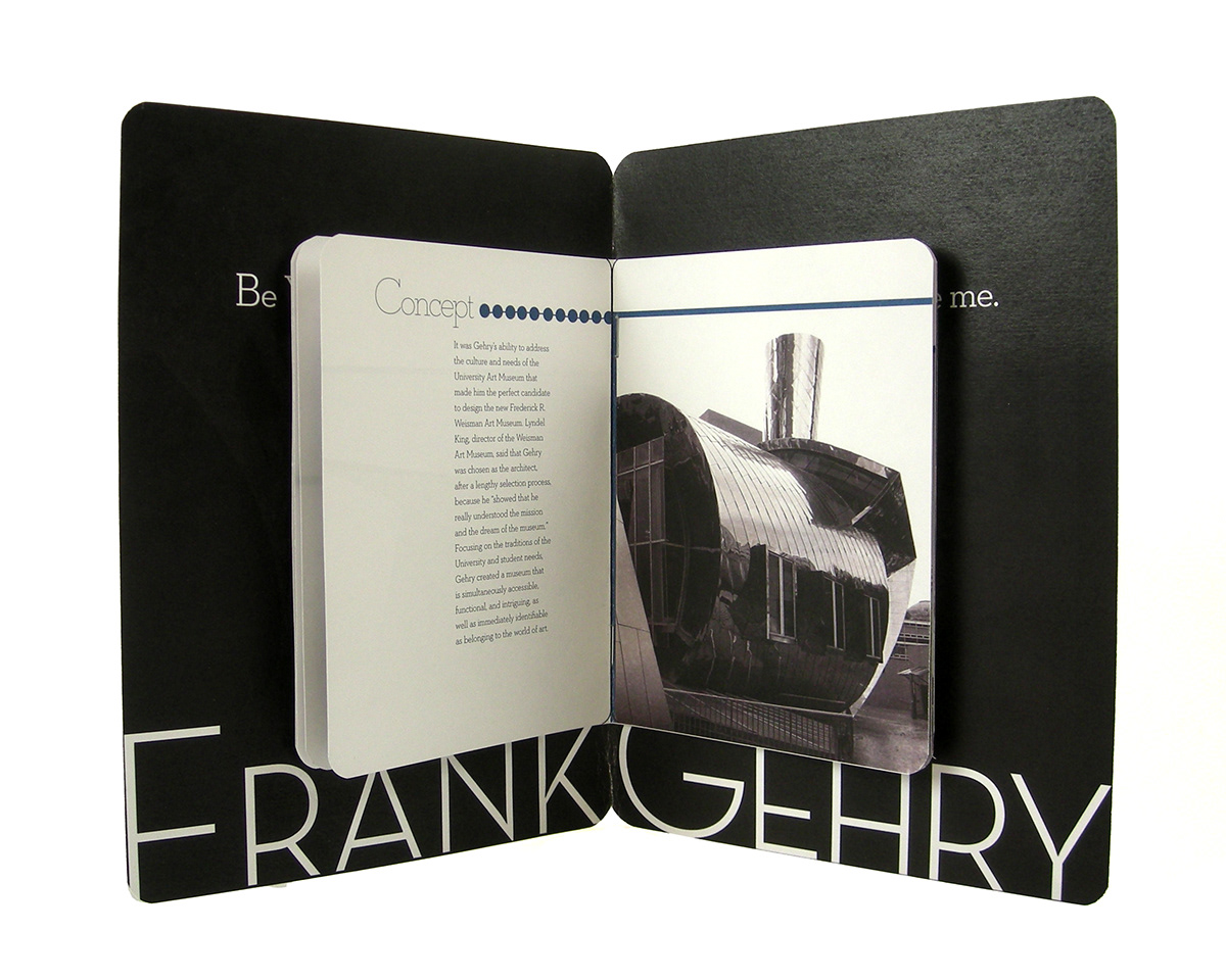 Frank Gehry Collateral Booklet