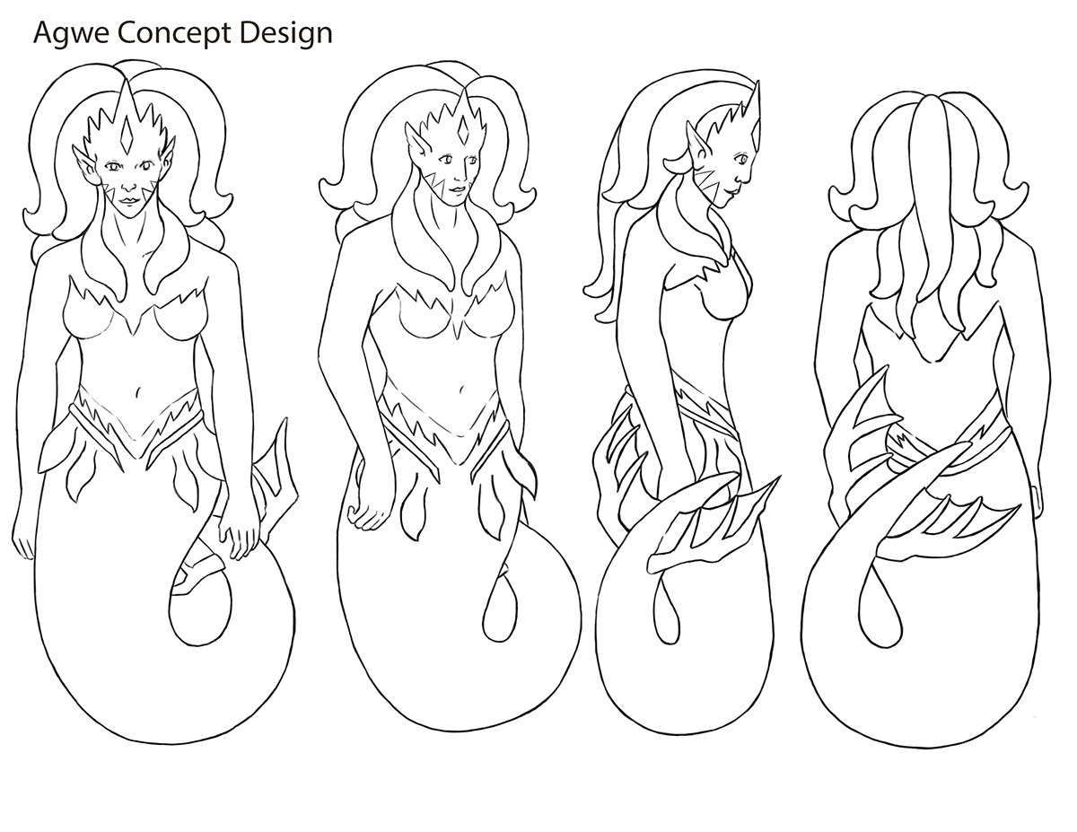 sketch Drawing  Character design  artwork concept art fantasy digital illustration cartoon