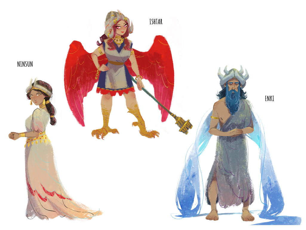 Character design  The Epic of Gilgamesh