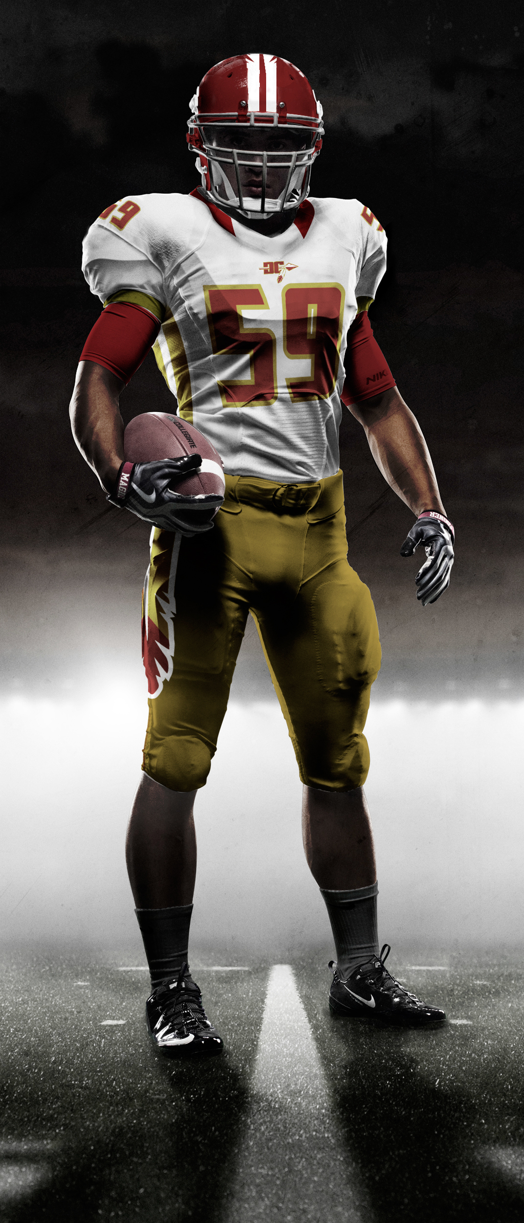 Adobe Portfolio Washington Redskins  #HTTR  RGIII  redesign  warriors  dc  uniforms Redskins Jerseys rg3 customink  Equality tolerance  cultural change