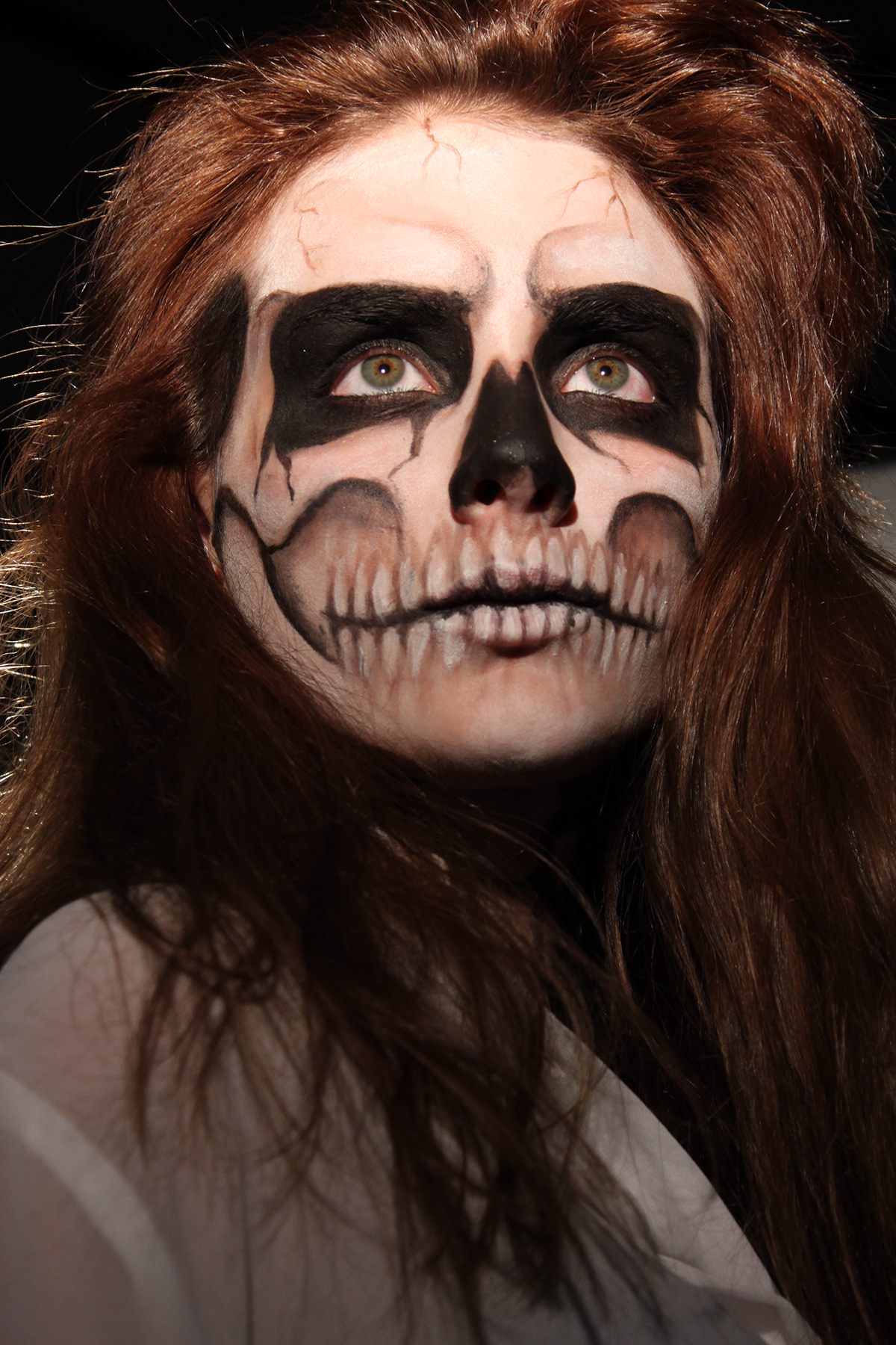 zombie calavera Maquilla Make Up Fotografia