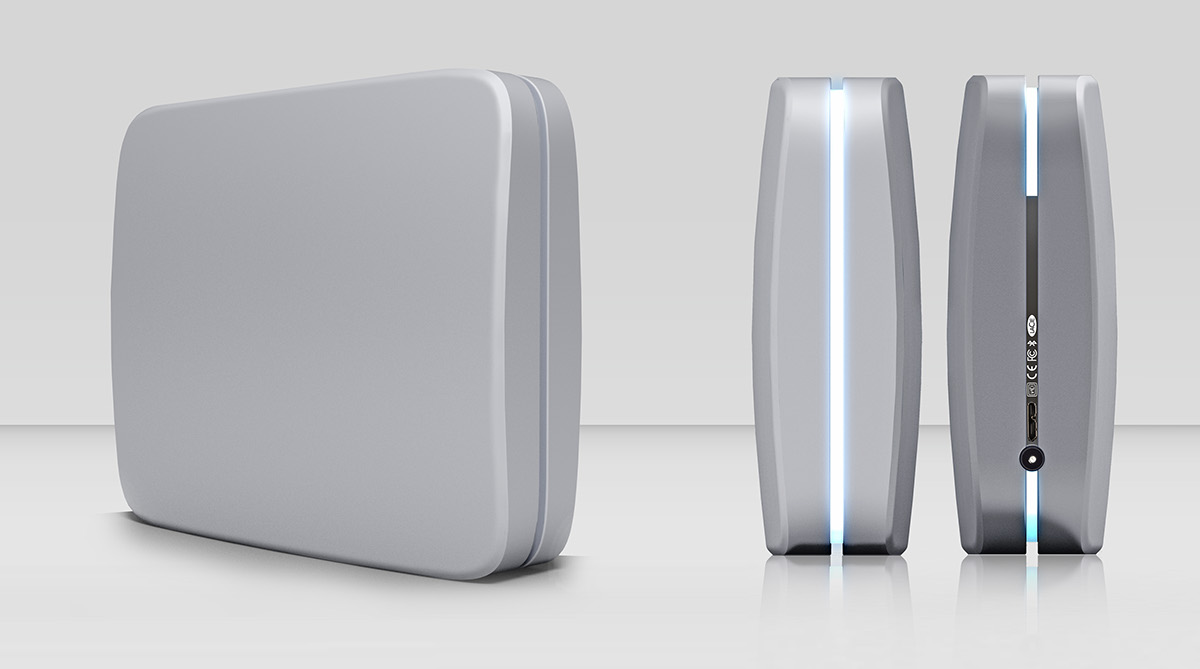 lacie hard drive desktop iMac product productdesign design Siemensnx Autodesk surfacing aluminium minimal concept industrial