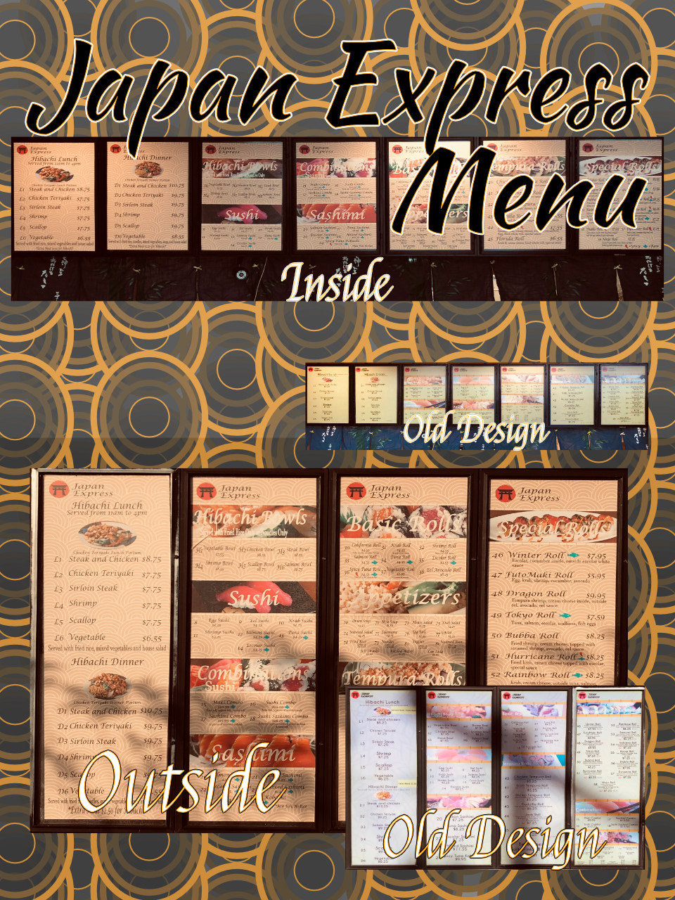 Before and After Menu Design