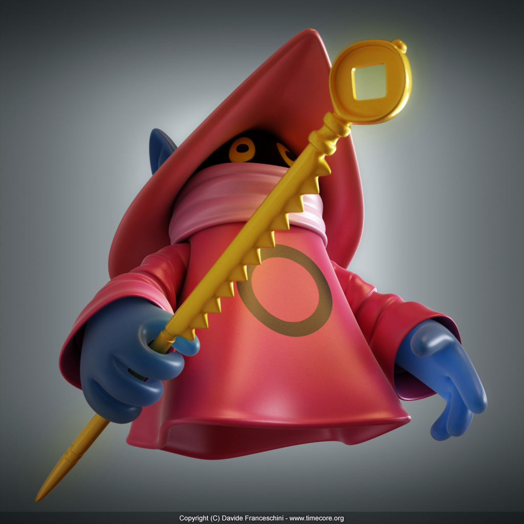 Orko masters universe timecore 3D Magic   he-man toy trollan trolla skeletor