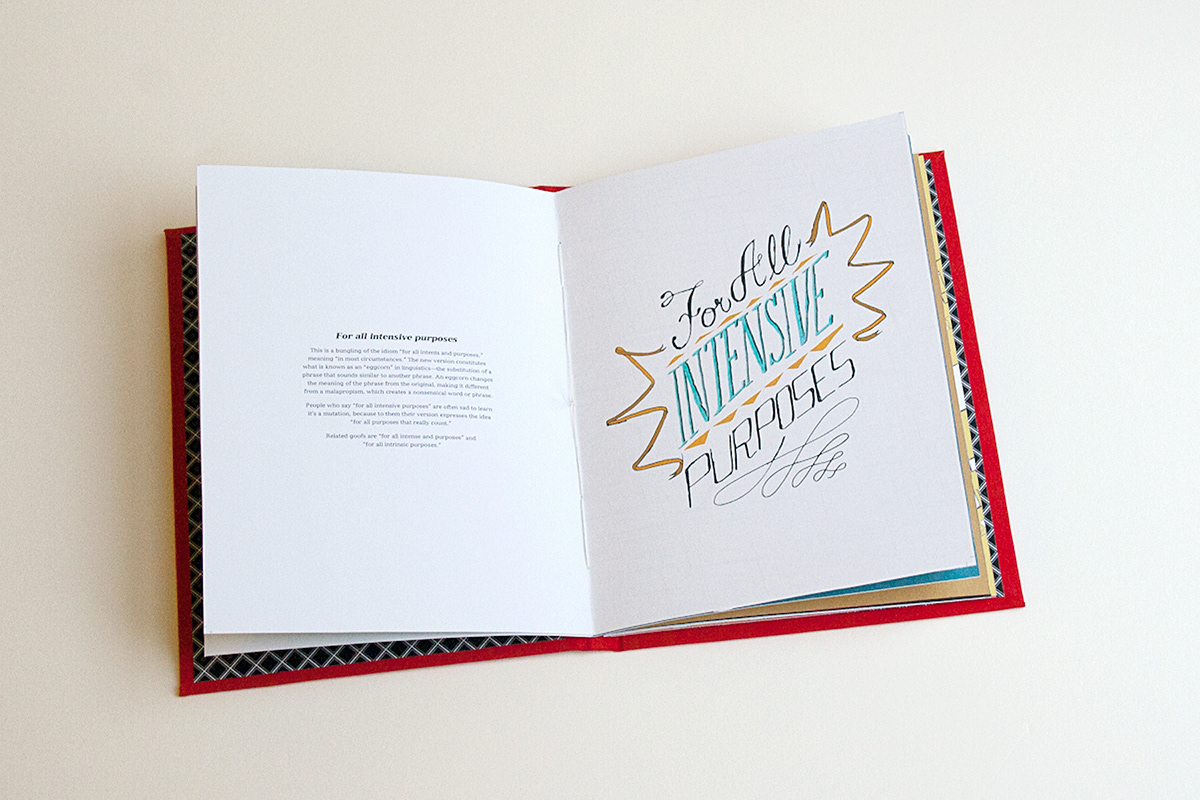 book design language hand-type hand-drawn type