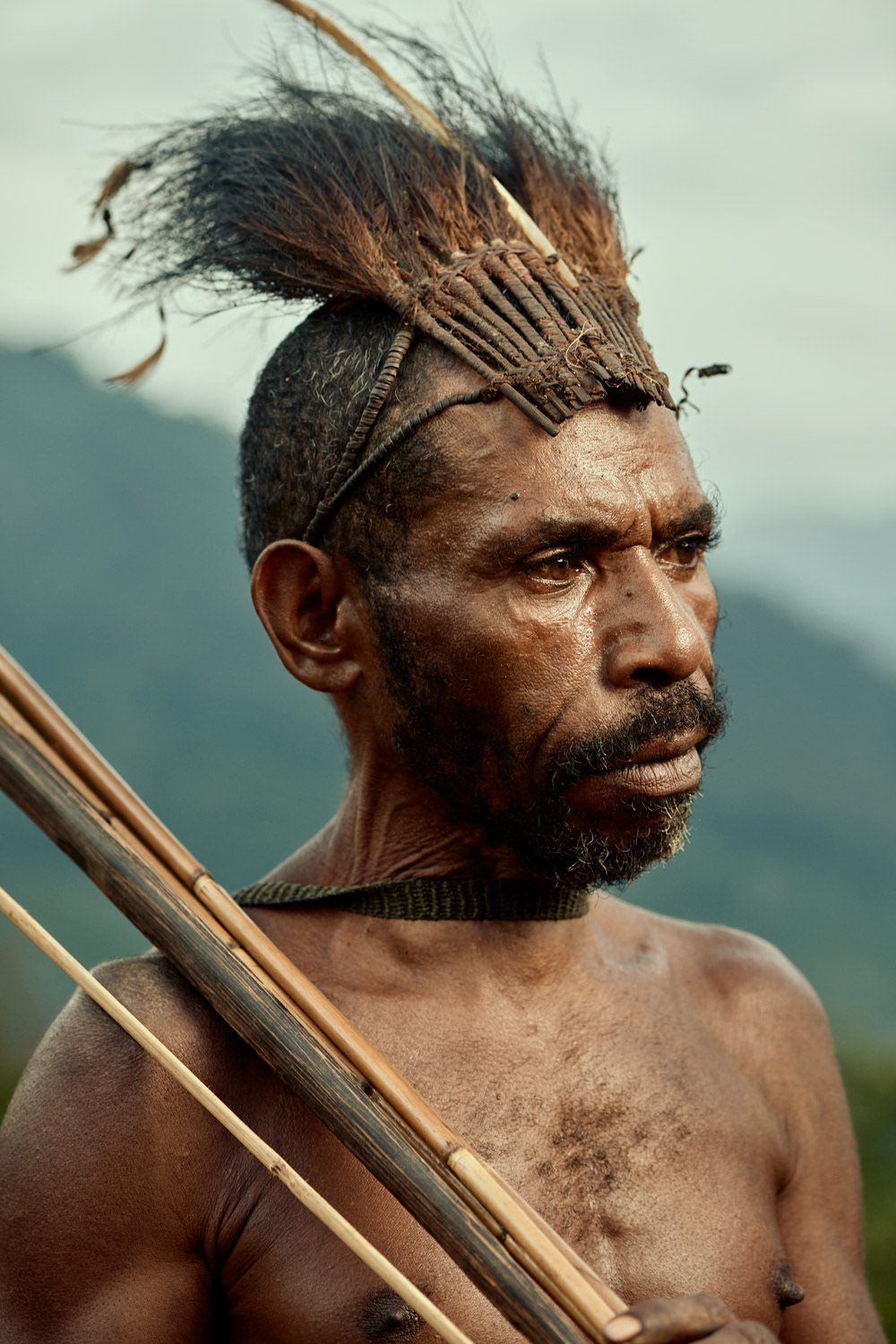 asia broncolor culture indonesia Papua portrait tribe tribes Yali