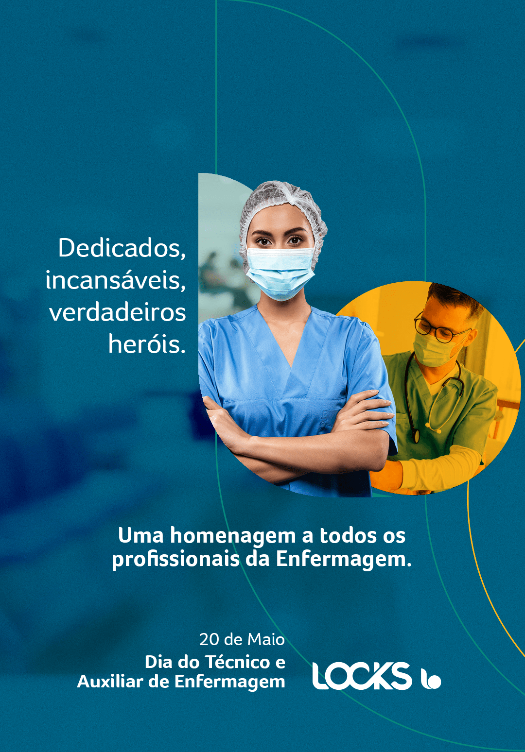campanha Enfermagem saúde design gráfico Social media post Datas comemorativas