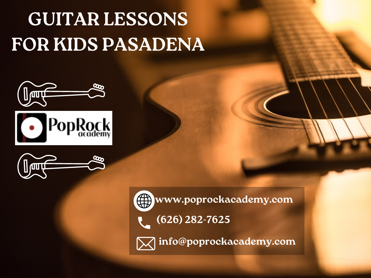 Guitar Lessons for Kids Pasadena - PopRock Academy