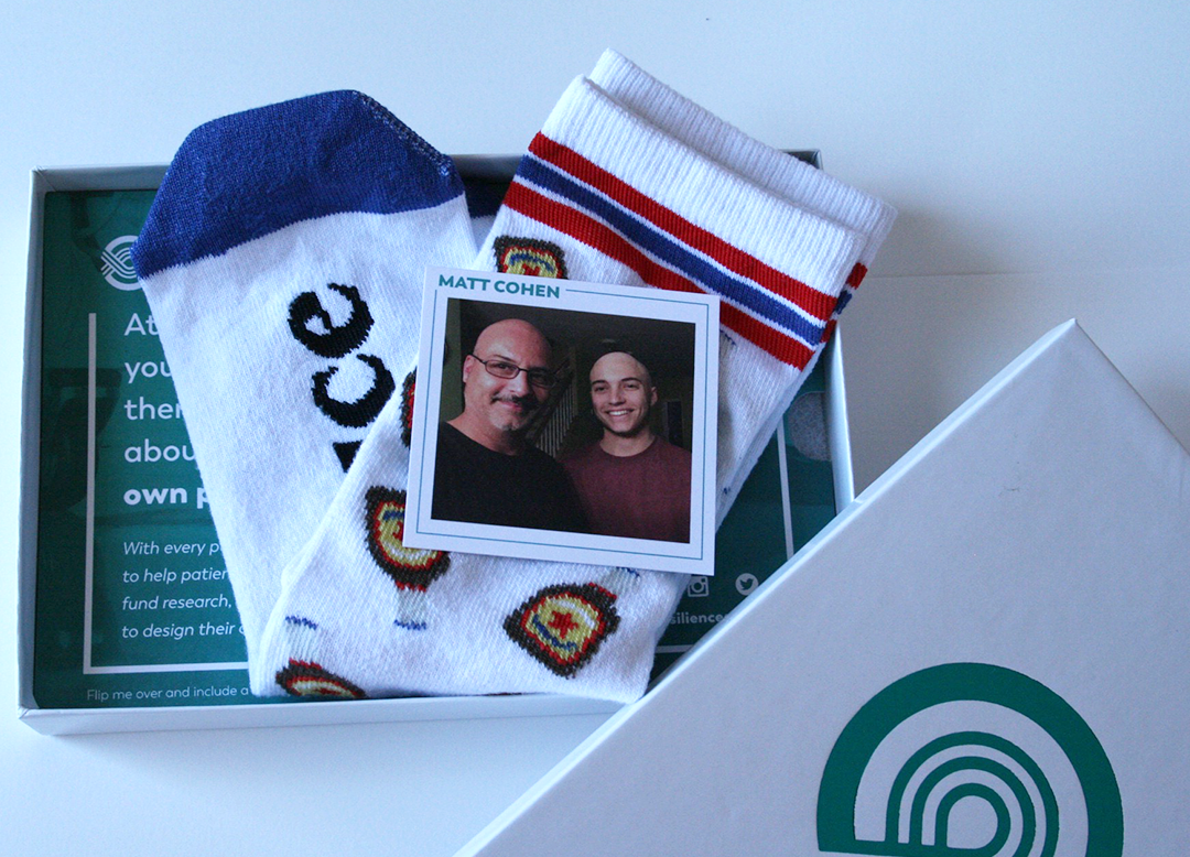 socks non profit fundraising sock design graphic design  erin mcconchie