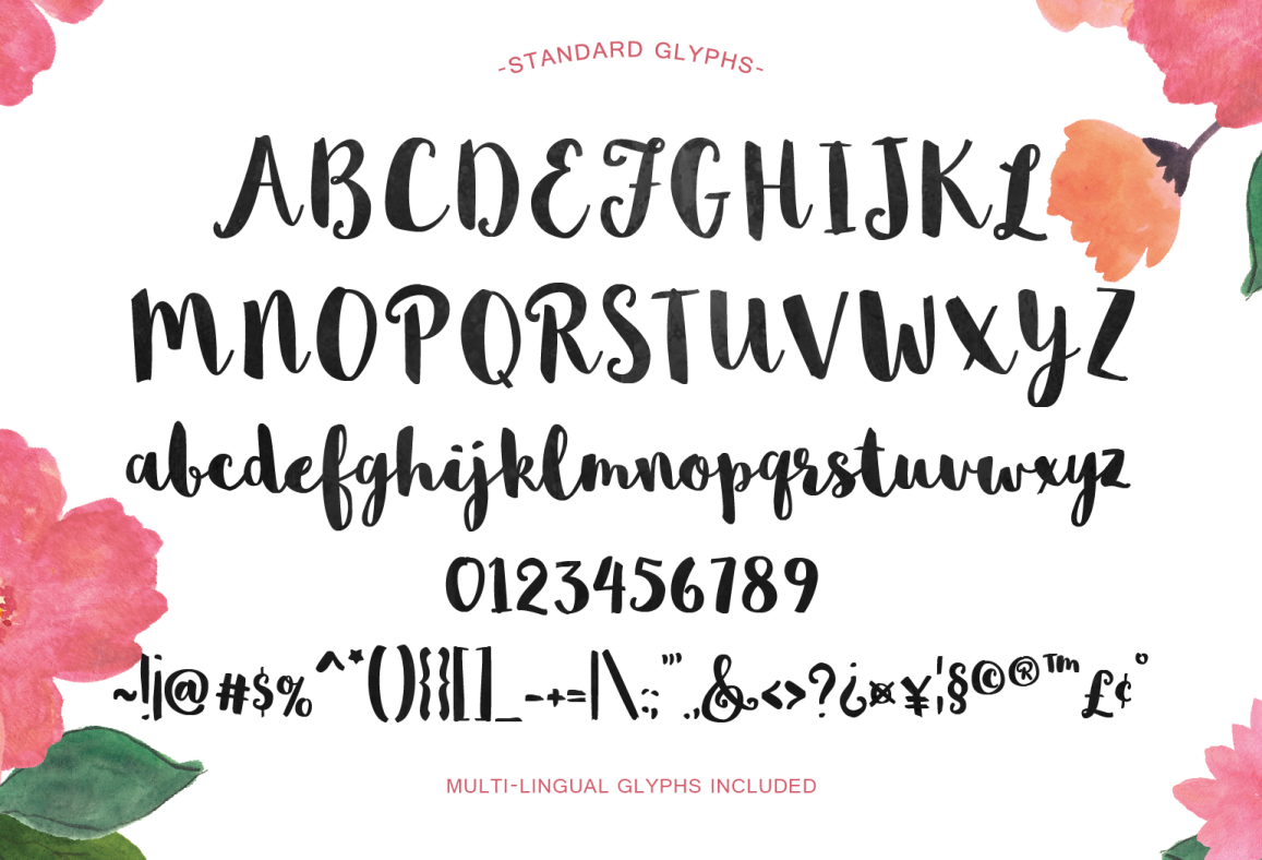 free freebie font fonts Typeface Handlettering Script handmade inspiration creative brush Display type lettering download