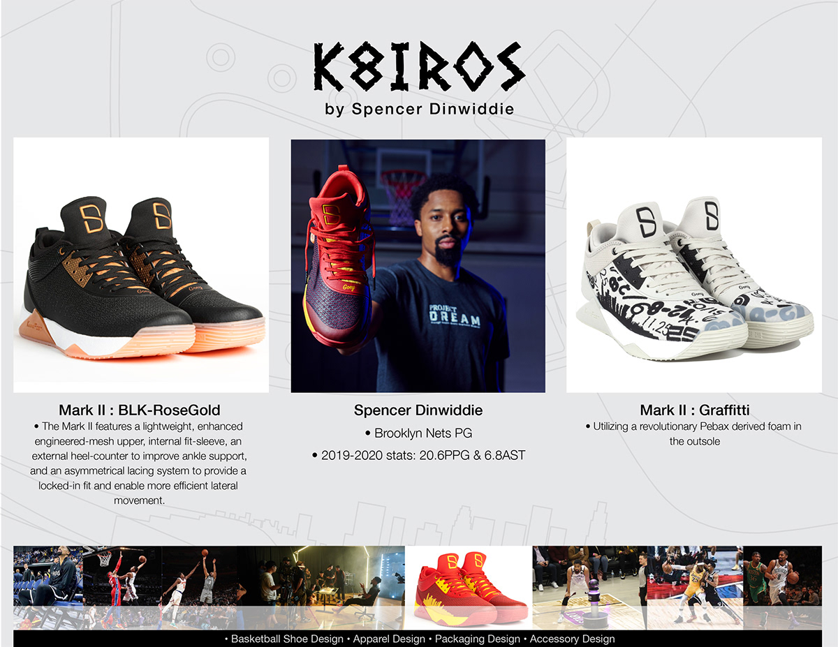 athlete basketball design footwear model NBA Performance shoes signature