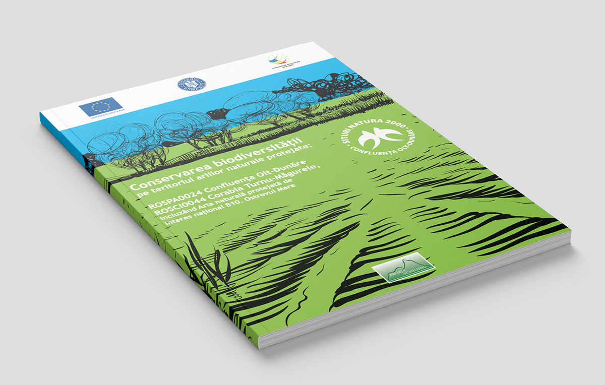 Adobe Portfolio brochure wild life Nature graphic design 