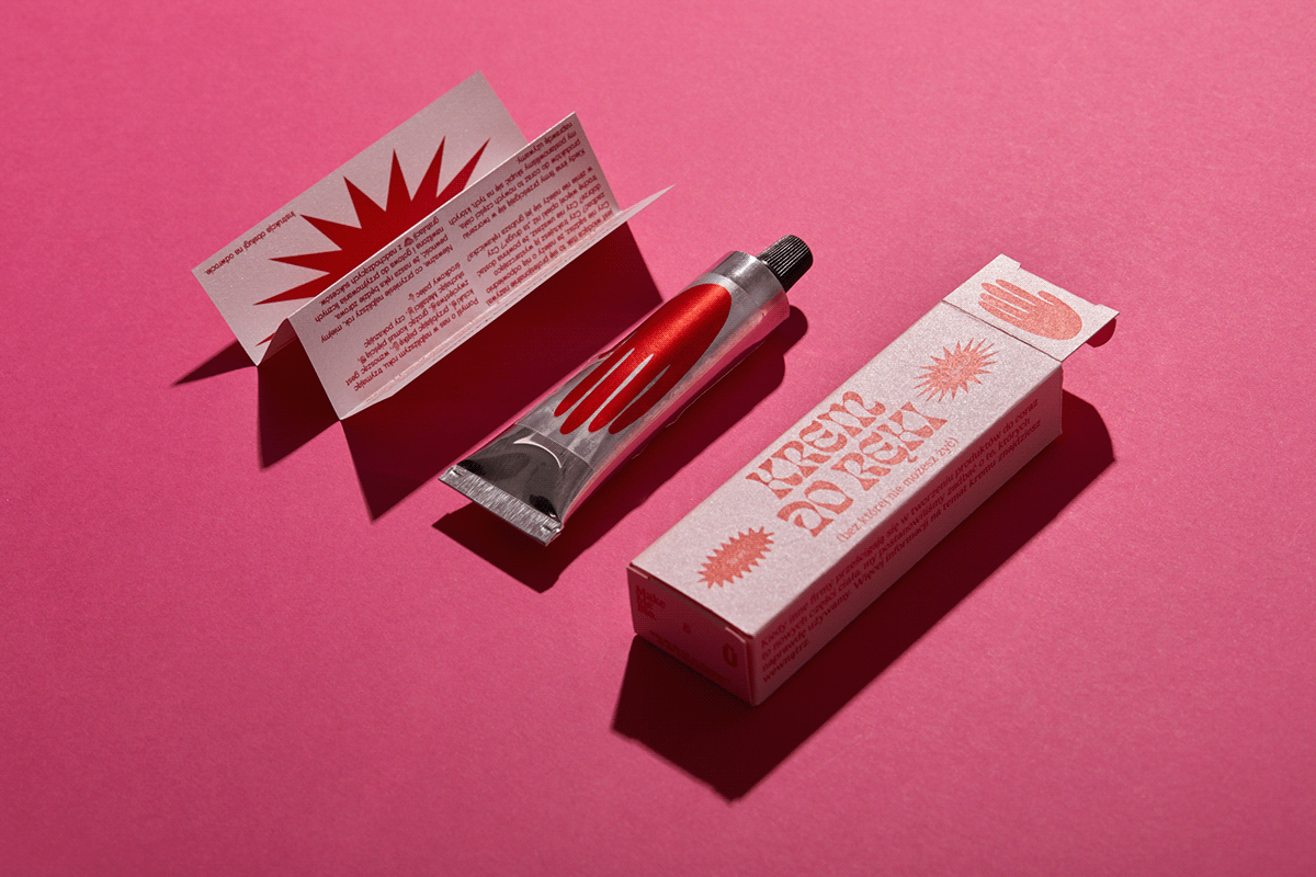 print ILLUSTRATION  Christmas Packaging pink red typography   photoshoot cosmetics