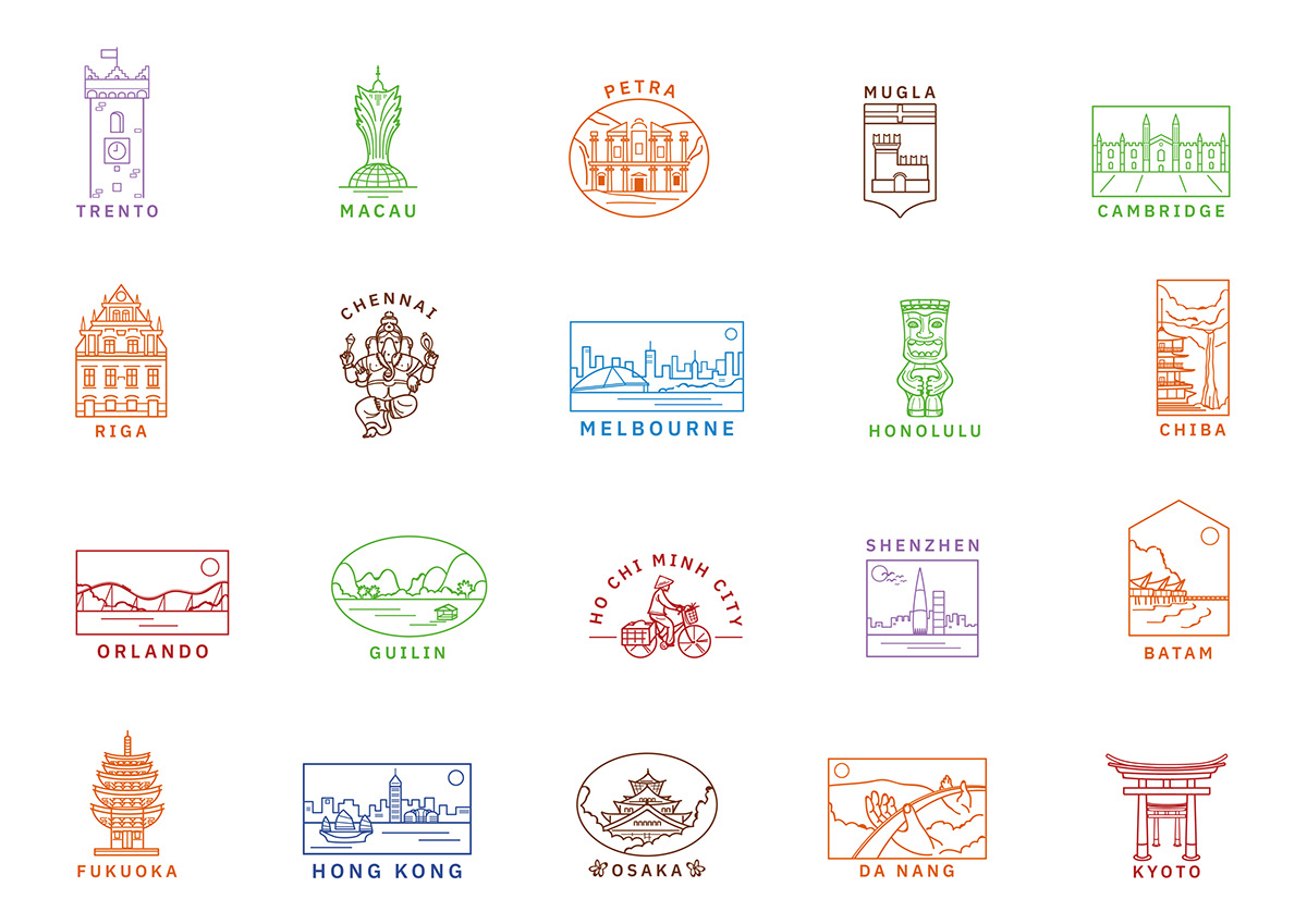 app Cities city cityprofile Passport stamp stamps Travel travel stamps