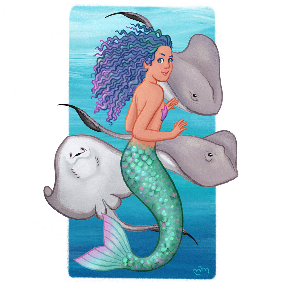 fish Magic   mantaray mermaid mermaids narwhal Ocean octopus sea
