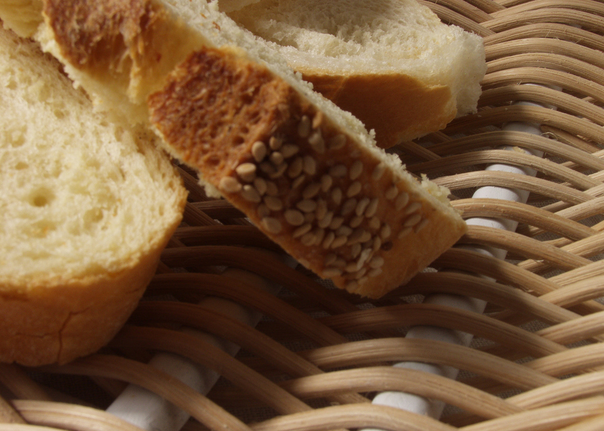 bread  pane  portapane  cucina kitchen rustic MIDI basket bread