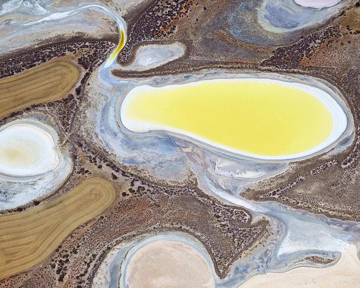 Australian landscapes Aerial Photography abstract west australia salt lake Salt