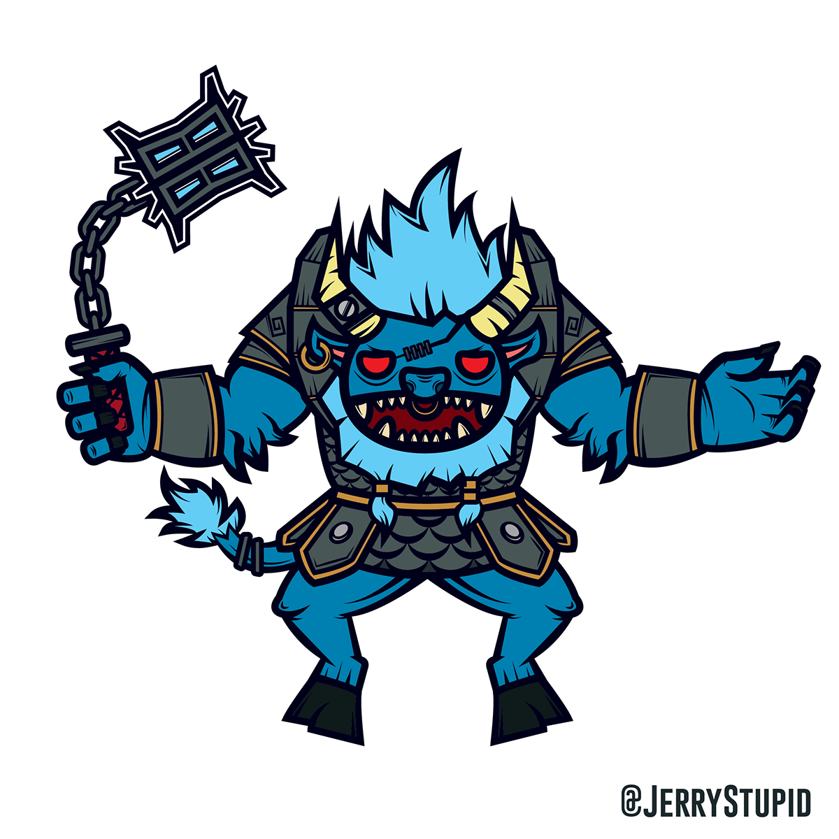 dota2 spirit breaker barathum digital design vector Character art