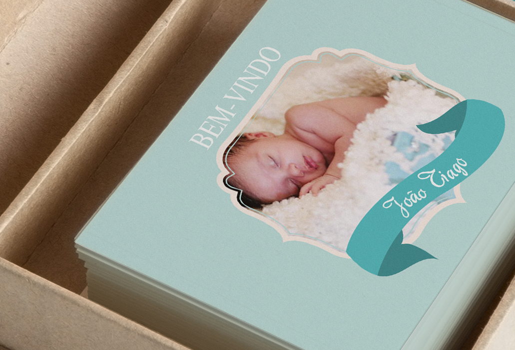 baby annoucement birth annoucement card baby thank you nikki hall Freelance blue Baby Blue