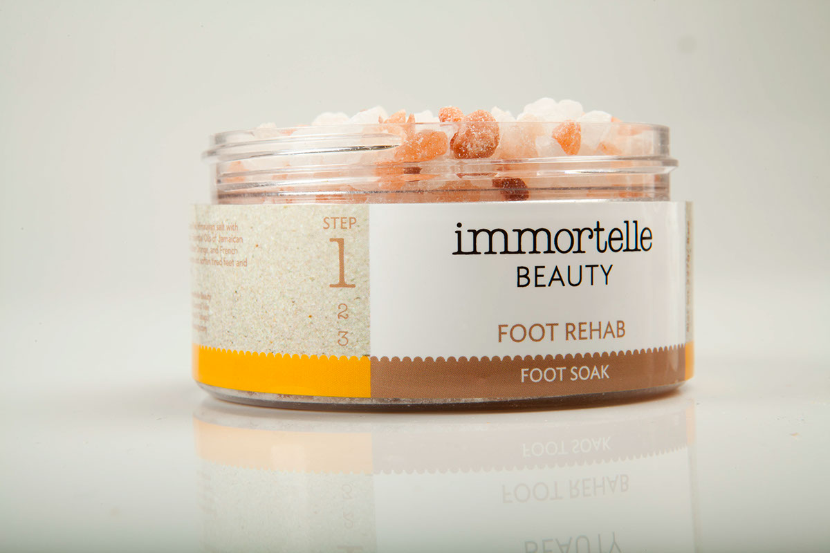 Immortelle Beauty  foot rehab  beauty  skin  product