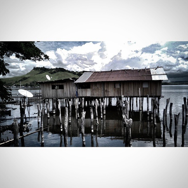 photo Papua lake mountain SKY Landscape clouds Travel indonesia