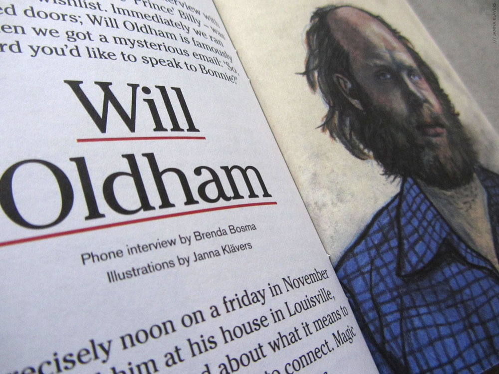 will oldham bonnie 'prince' billy portrait musician magazine subbacultcha!