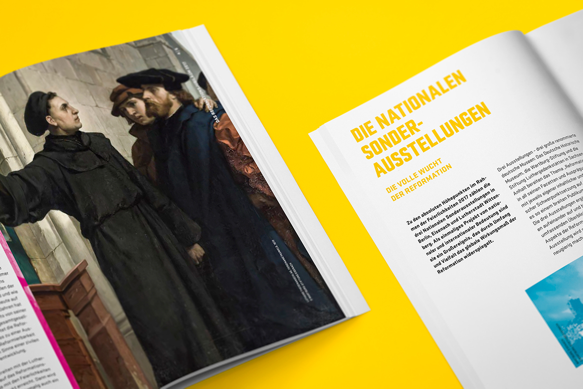 Adobe Portfolio Luther Exhibition  berlin hammer cyan magenta yellow stratum reformation wittenberg Eisenach Luther2017 CMYK