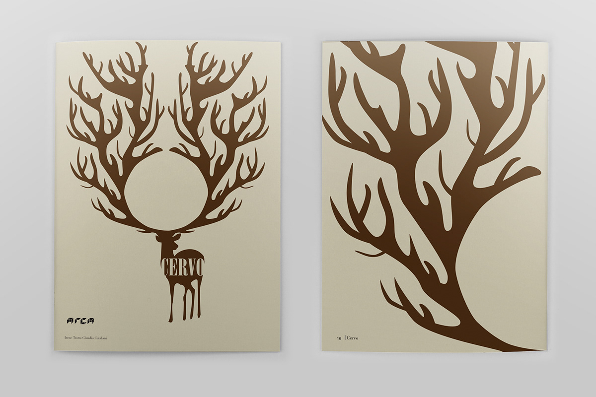 deer cervo Exhibition  mostra Booklet poster tshirt Merch