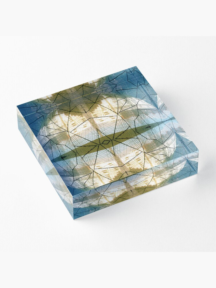 tissage sphere spirituel texture motif imprimé tissu écossais fibre art transparence