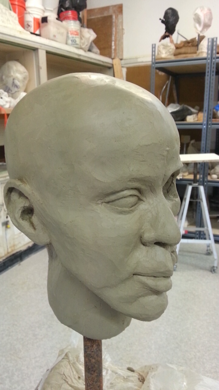 sculpture Sculpt model bust clay ceramic portrait Portraiture