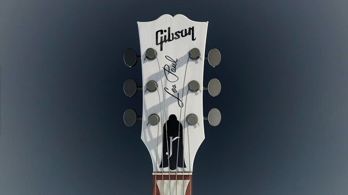 guitar Gibson les paul modeling 3D rock