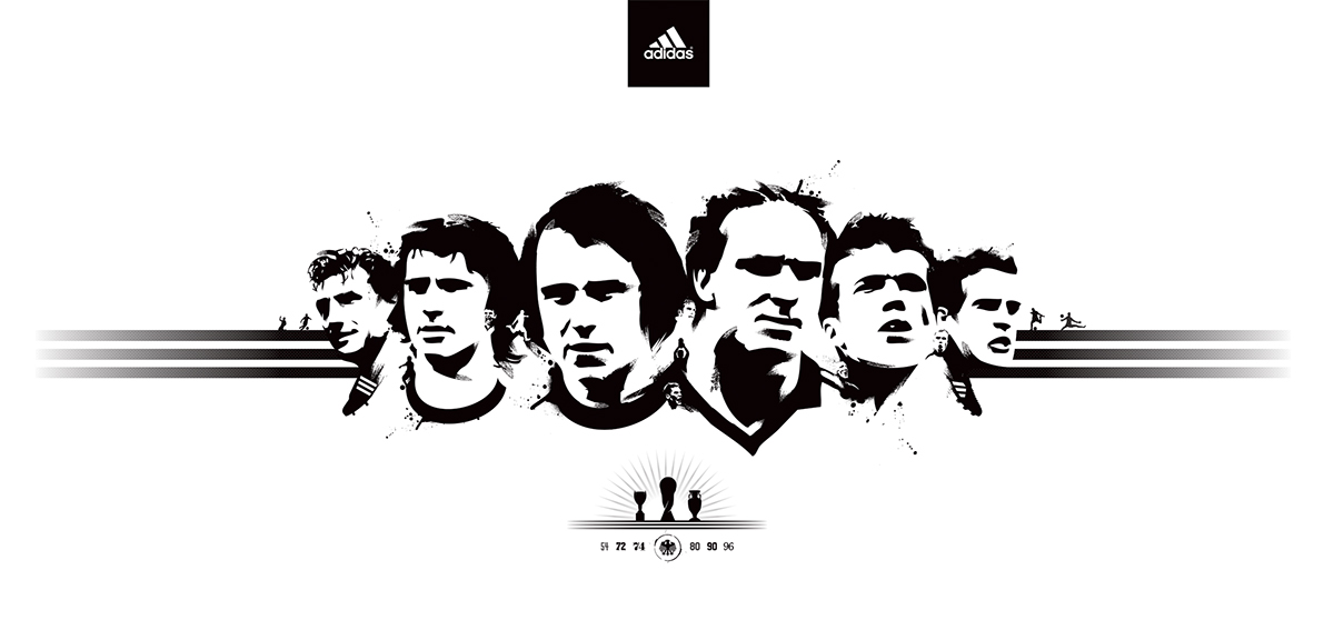 Adidas DFB Legends on Behance