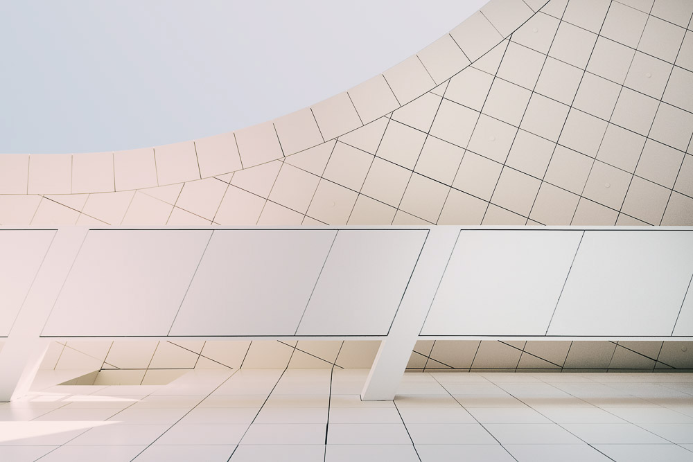 Los Angeles architectural photography light geometry contemporary architecture Richard Meier city building design