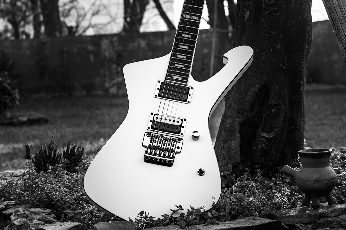 black and white electric guitar guitar instruments modern music Photography  rock vintage