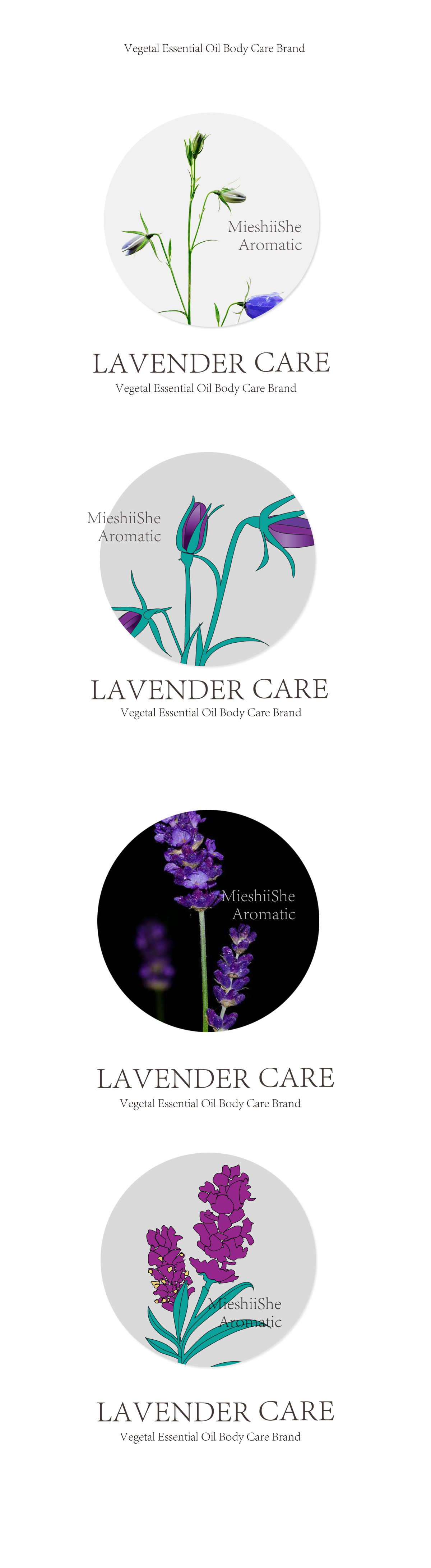 Lavender Body Care shampoo conditioner package