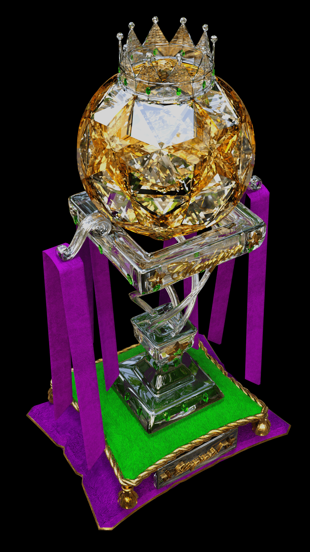 3D luxurious trophy luxury Noai blender