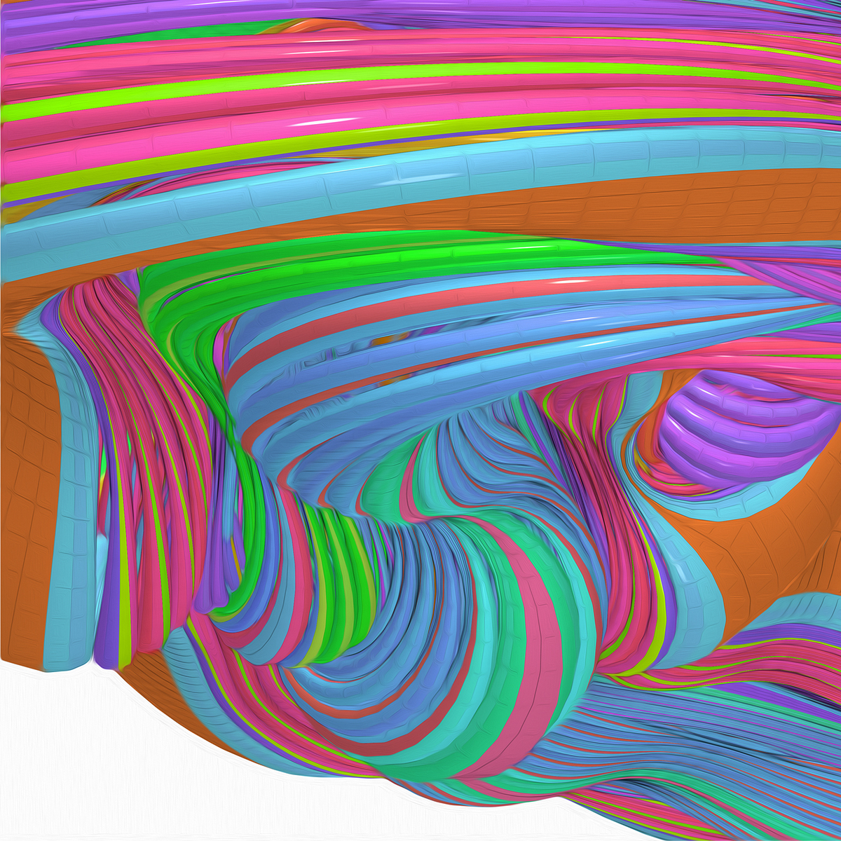 #abstract #color #idrawin3d 3D Mind Melt 