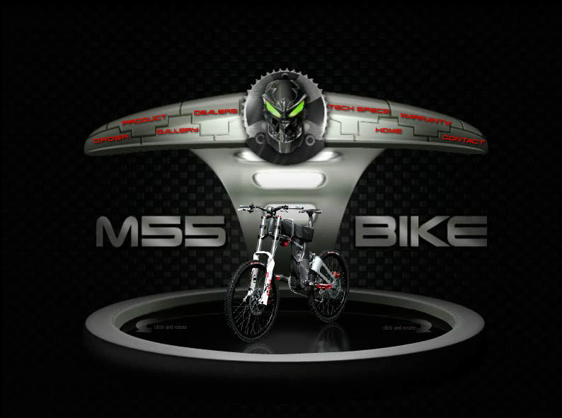 m55 bike Bike electric Flash Webdesign